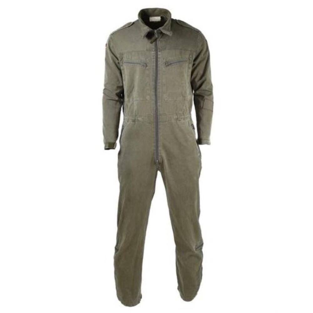 Vintage German Genuine Army Olive OD overall Suit